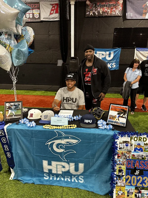 FE athlete college signing day — HPU Sharks baseball