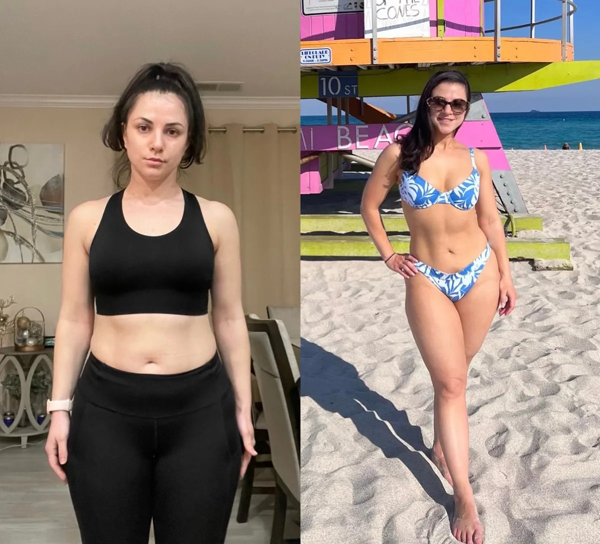 Fit Fam member transformation results