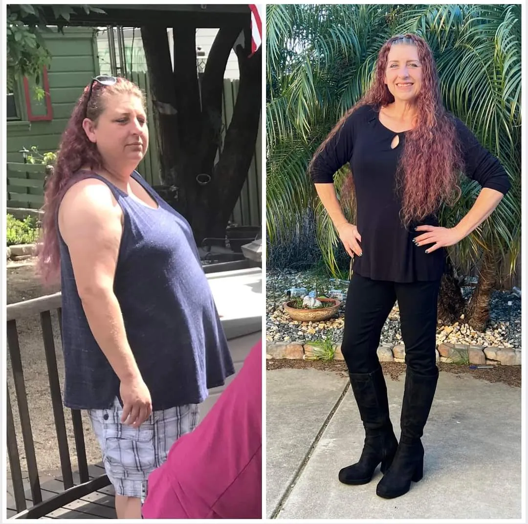 FE member before and after weight loss transformation